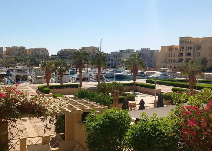 Modern Marina View 2 Beds -new Marina-el Gouna Appartement Hurghada